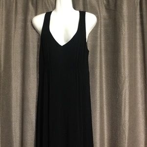 AGB size 14 hi-low maxi black dress